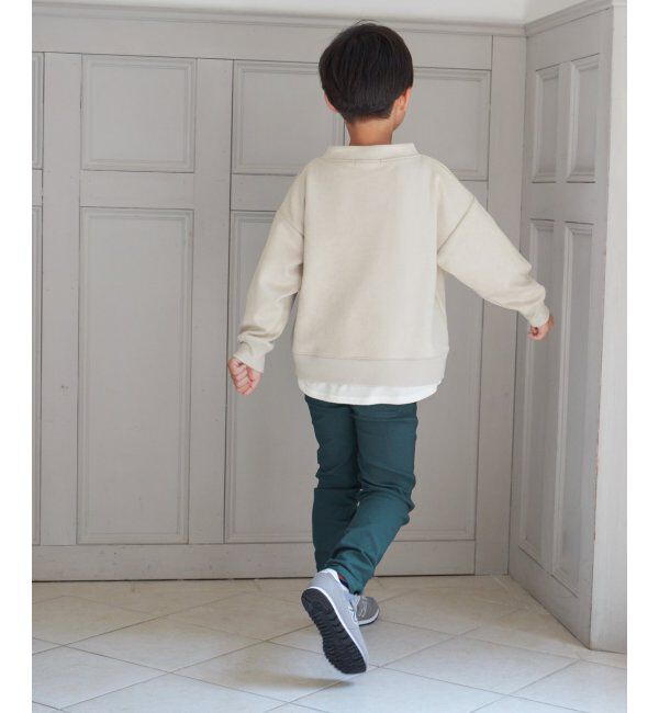 ikka kids「GOKU楽ストレッチパンツ B （120~160cm）」|その他|