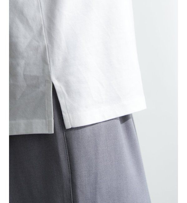 ikka「ロゴフォトプリントロンT」|Tシャツ・カットソー|