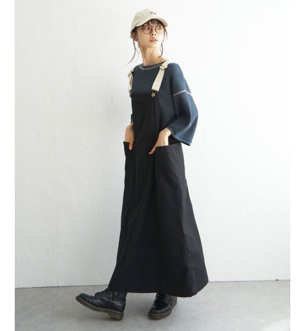 Lbc with Life「バックサテンワークジャンスカ」|ワンピース|