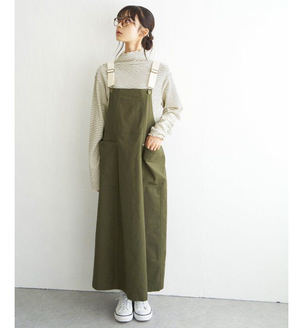 Lbc with Life「バックサテンワークジャンスカ」|ワンピース|