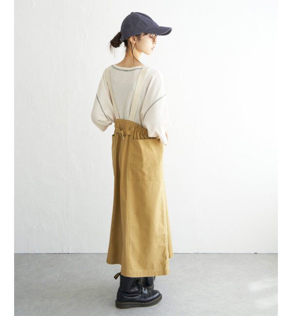 Lbc with Life「バックサテンワークジャンスカ」|ワンピース|