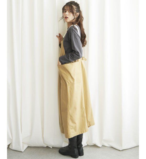 Lbc with Life「バックサテンワークジャンスカ」|ワンピース|