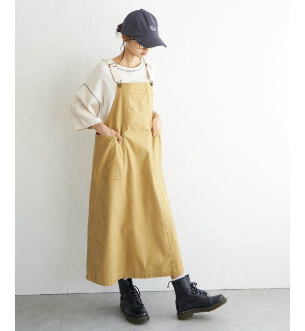 Lbc with Life「バックサテンワークジャンスカ」|ワンピース|