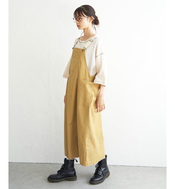 Lbc with Life「バックサテンワークジャンスカ」|ワンピース|