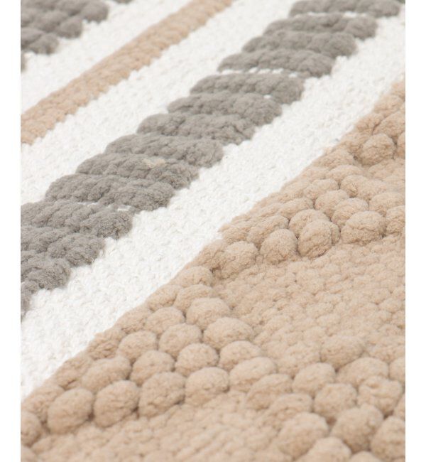 Lbc with Life「【吸水速乾】ダイヤボーダー キッチンマット」|クッション・クッションカバー|