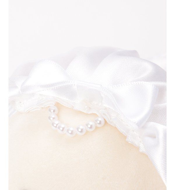 Lbc with Life「PLUFFY かぶりもの ウェディングドレス」|クッション・クッションカバー|