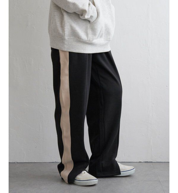 VENCE share style「ストレートラインパンツ」|デニム|