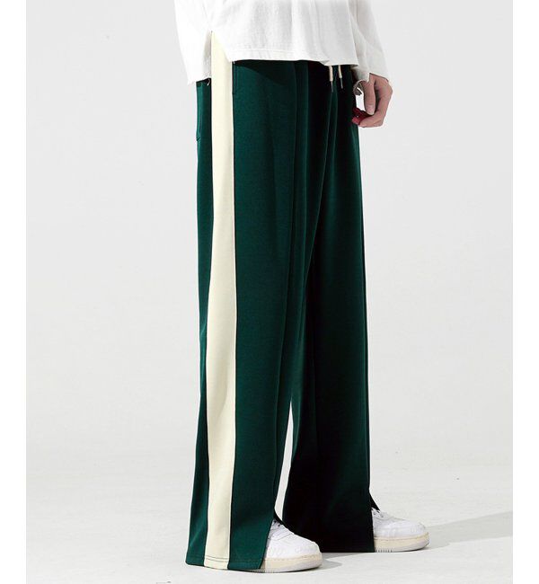 VENCE share style「ストレートラインパンツ」|デニム|