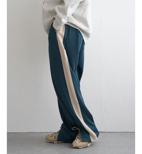 VENCE share style「ストレートラインパンツ」|デニム|