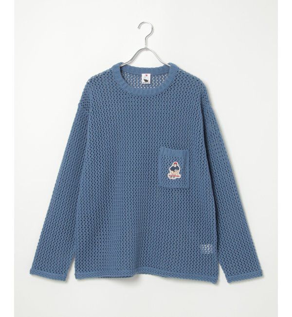 VENCE share style「Red Cap Girl レッドキャップガール ワッペンクルーネックニット」|その他|