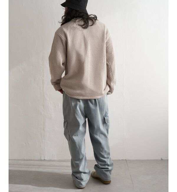 VENCE share style「Red Cap Girl レッドキャップガール ワッペンクルーネックニット」|その他|