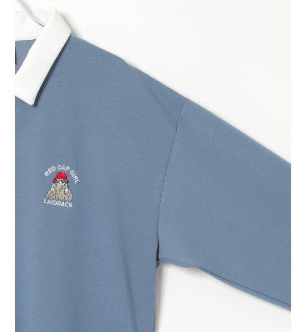 VENCE share style「Red Cap Girl レッドキャップガール ダンボ－ルニットハーフジップ」|その他|