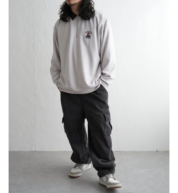 VENCE share style「Red Cap Girl レッドキャップガール ダンボ－ルニットハーフジップ」|その他|