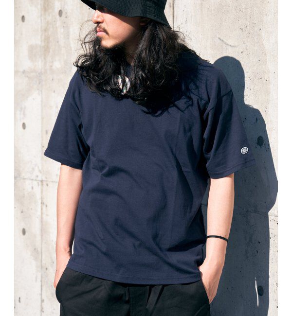 VENCE share style「DISCUS ATHLETIC クルーTシャツ」|Tシャツ・カットソー|ネイビー