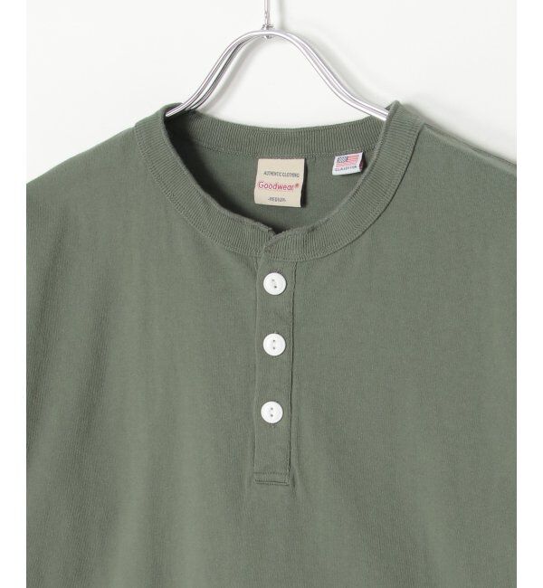 VENCE share style「Goodwear グッドウェア ヘンリーネックTシャツ」|Tシャツ・カットソー|