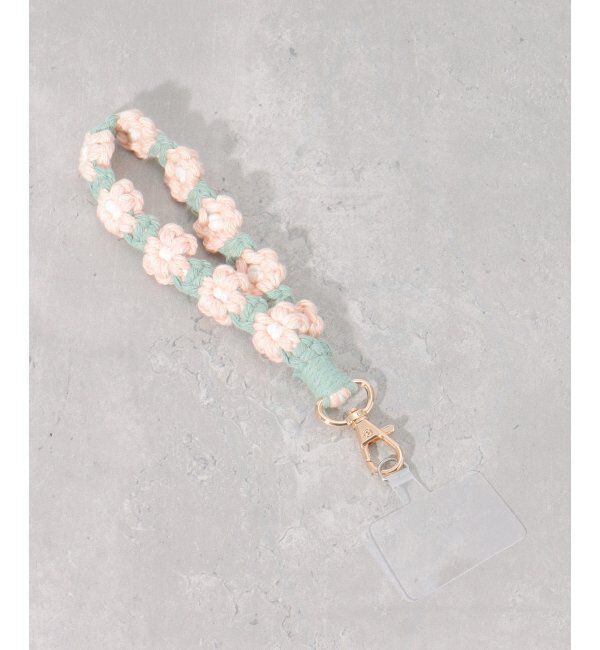 VENCE share style「ショートマクラメストラップ」|ネックレス|