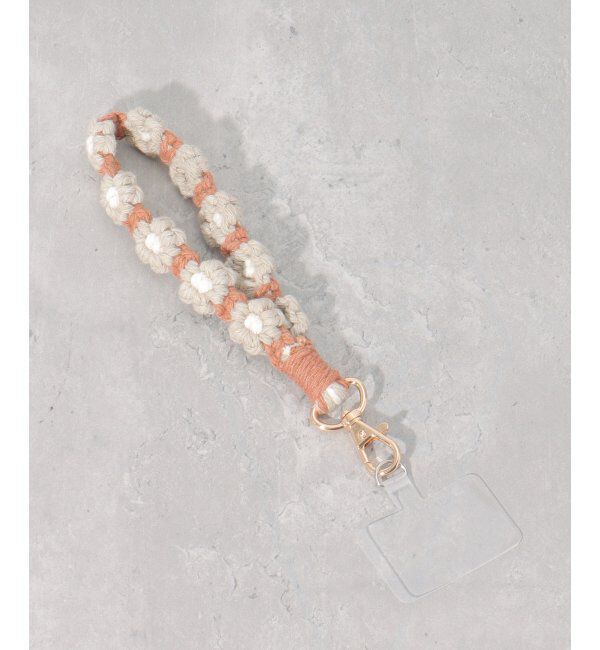 VENCE share style「ショートマクラメストラップ」|ネックレス|