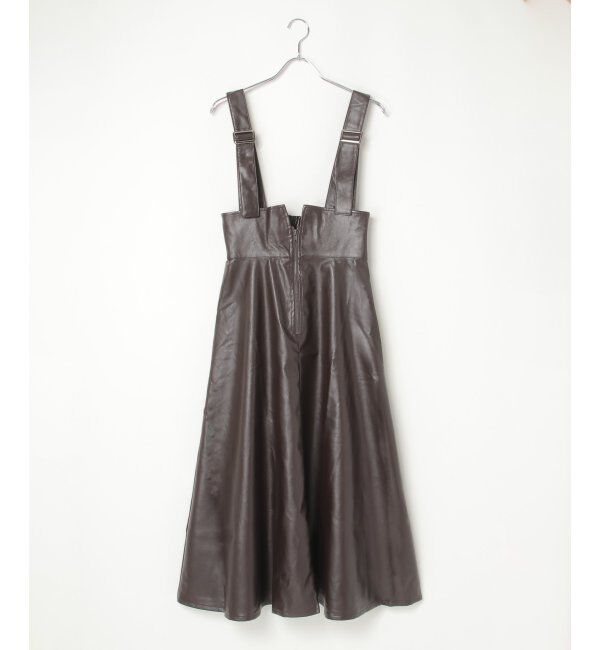 VENCE share style「合皮ジャンスカ」|スカート|