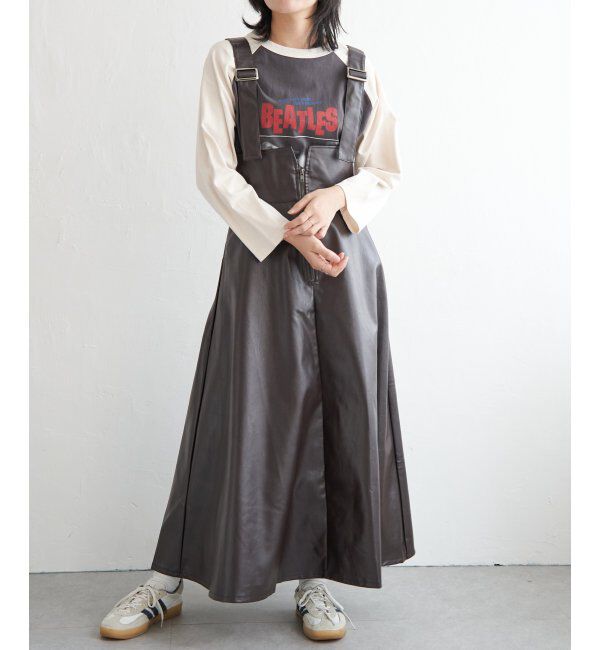 VENCE share style「合皮ジャンスカ」|スカート|