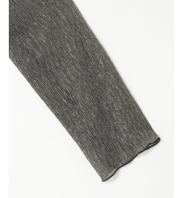 VENCE share style「ラメプリーツボートネックプルオーバー」|Tシャツ・カットソー|