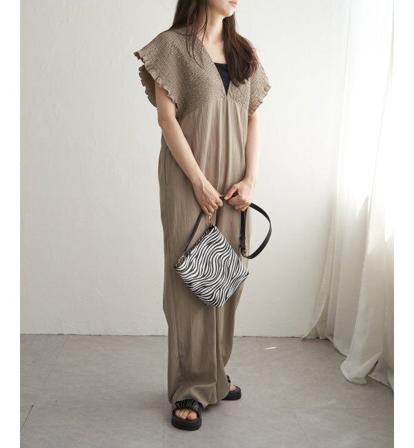 VENCE share style「シャーリングオールインワン」|オールインワン|