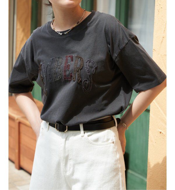 VENCE share style「カラフルロゴTシャツ」|Tシャツ・カットソー|チャコール