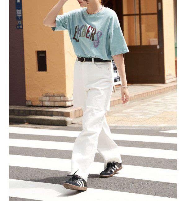 VENCE share style「カラフルロゴTシャツ」|Tシャツ・カットソー|