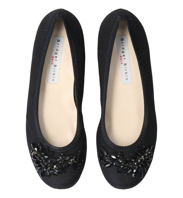 Bridget Birkin「【Bridget Birkin Walk】フラワービジューウォーキングパンプス」|パンプス|