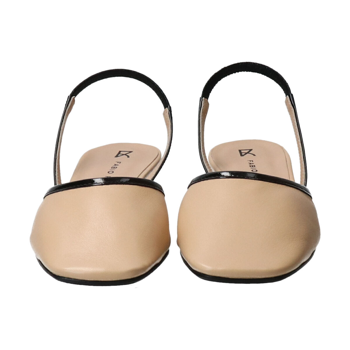 FABIO RUSCONI 「【FABIO RUSCONI】スクエアトウキトゥンヒールバックバンド」|パンプス|