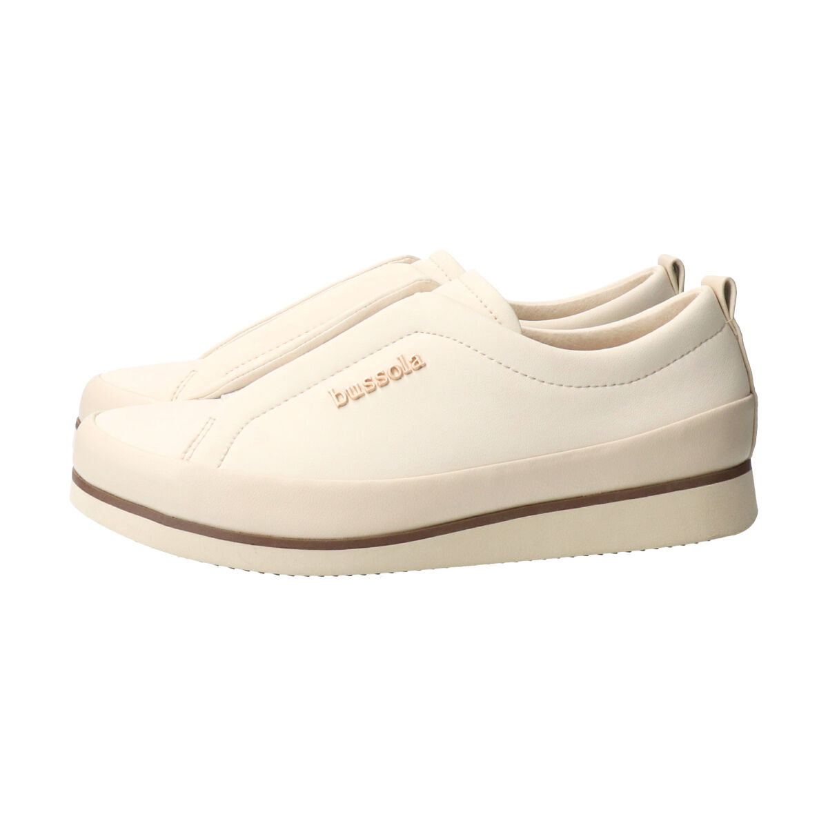 IMPORT SELECT「【bussola】撥水フラットスリッポンスニーカー」|スニーカー|