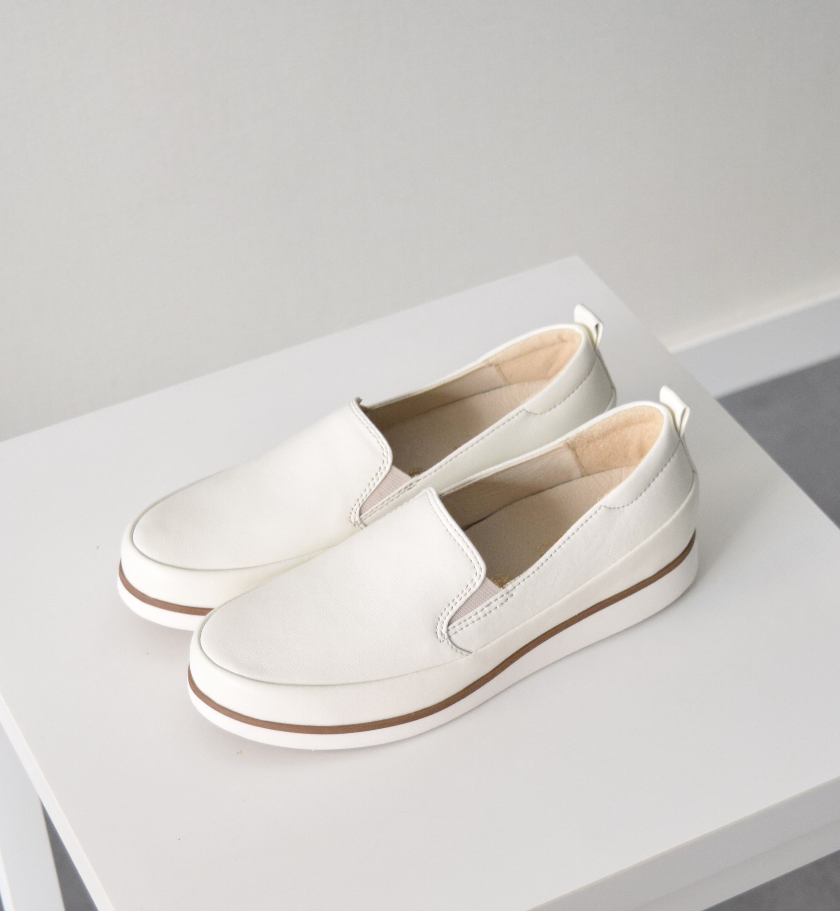 IMPORT SELECT「【bussola】撥水レザースリッポンスニーカー」|スニーカー|