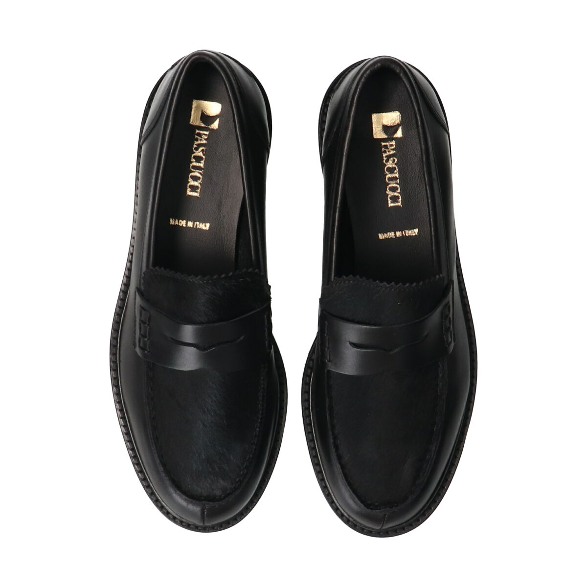 IMPORT SELECT「【PASCUCCI】レザーベーシックローファー」|ローファー|