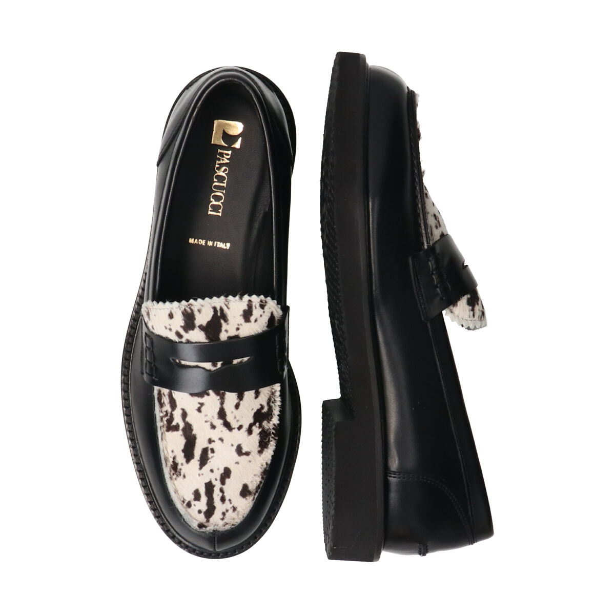 IMPORT SELECT「【PASCUCCI】レザーベーシックローファー」|ローファー|