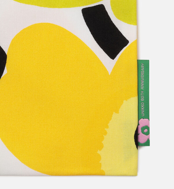 Marimekko「【日本限定】7月デザイン Pieni Unikko 60th マンスリーファブリックバッグ 27x33cm」|トートバッグ|