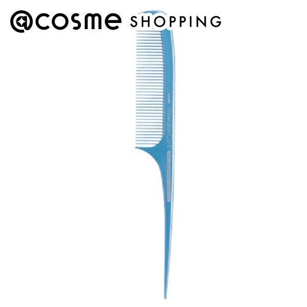  「美髪専科 美髪専科 ミネラルイオン細めテールコーム ブルー 本体」|ヘアスタイリング|その他