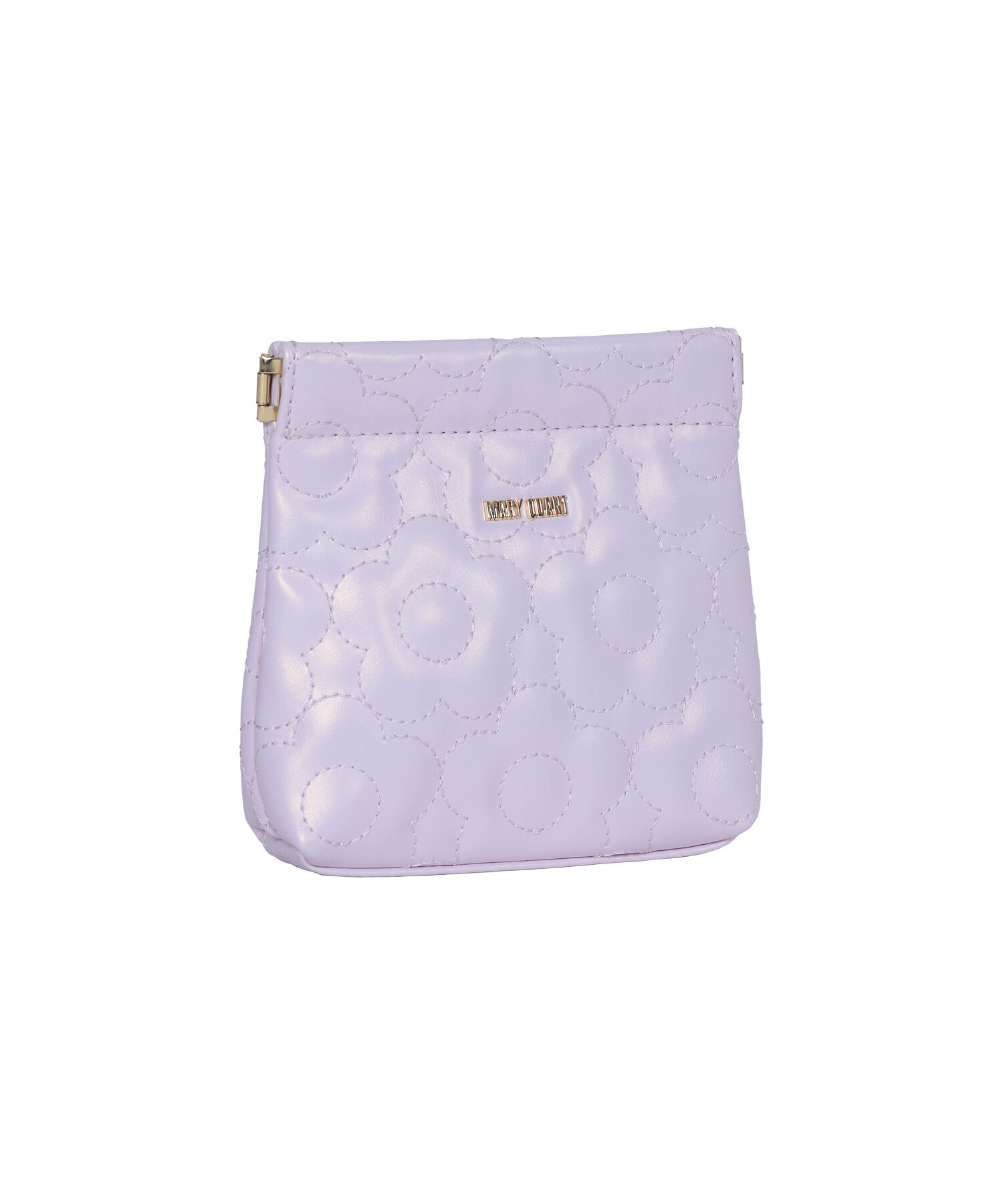 MARY QUANT「キルトフォームデイジー バネクチポーチ」|ポーチ|