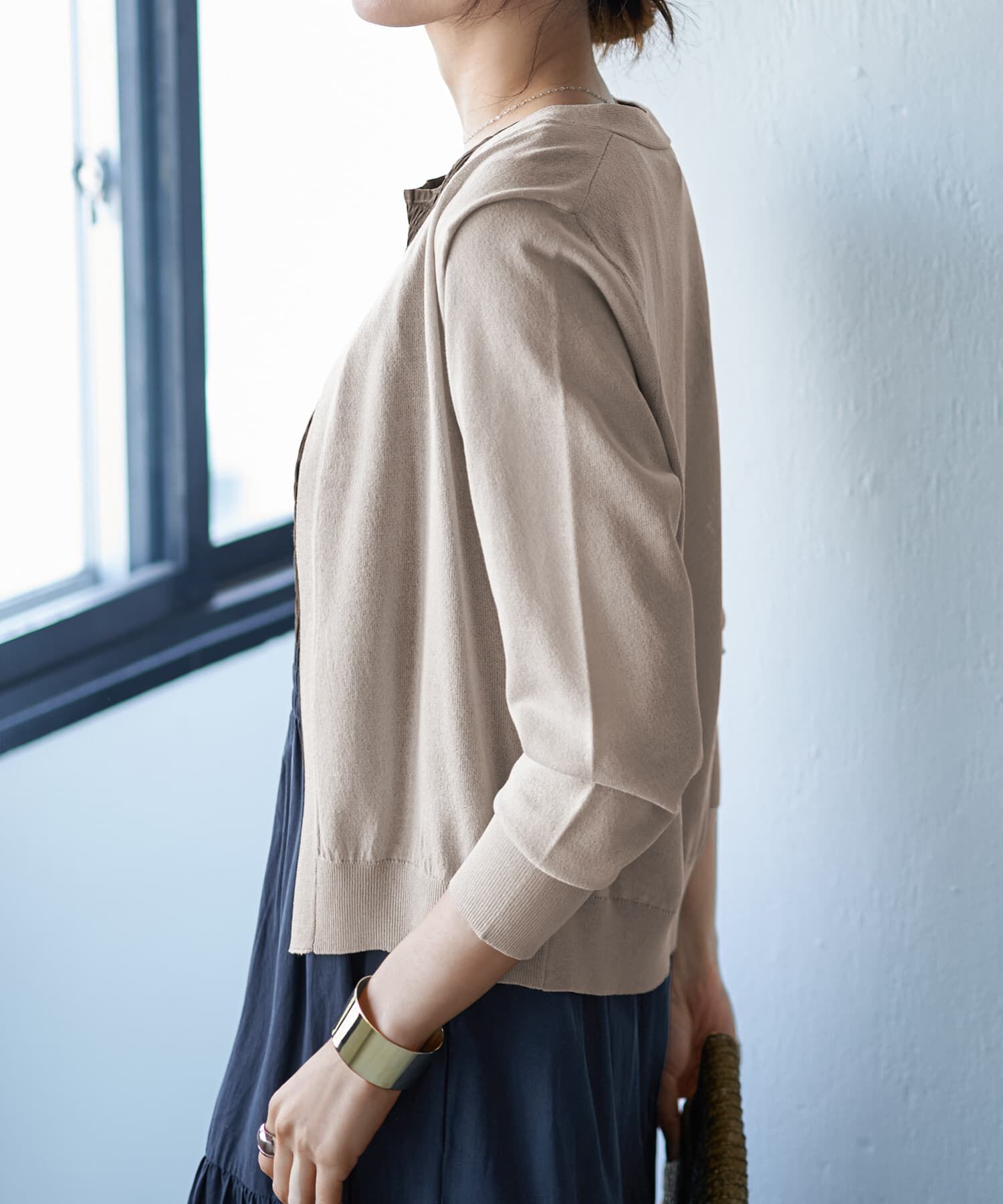 STYLE DELI「【ウエスト丈】シアーサマーカーディガンC」|カーディガン|