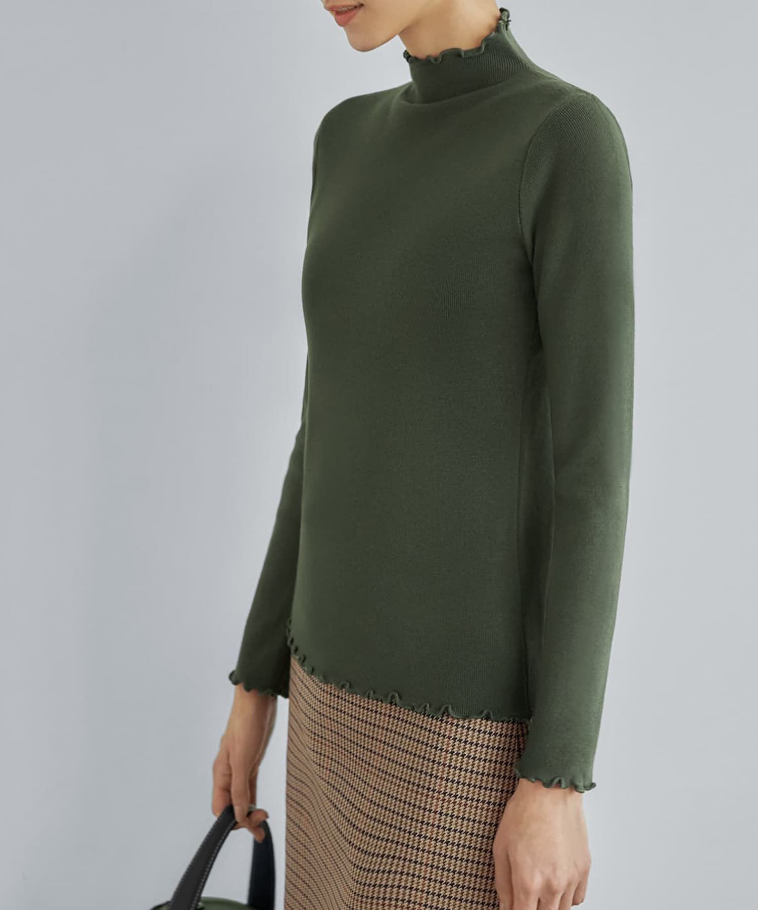 STYLE DELI「端っこメロウなめらかトップス」|ニット・セーター|