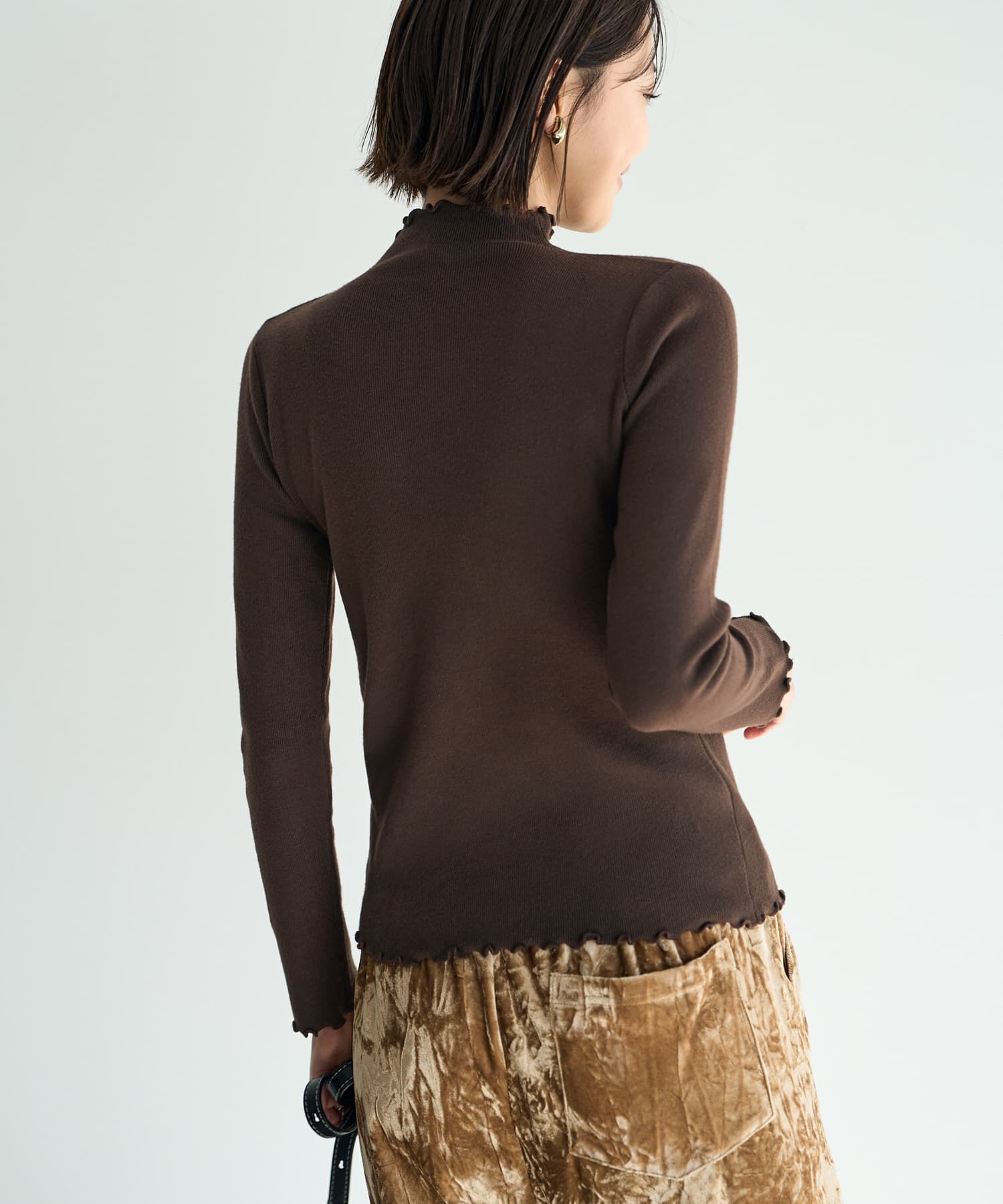 STYLE DELI「端っこメロウなめらかトップス」|ニット・セーター|