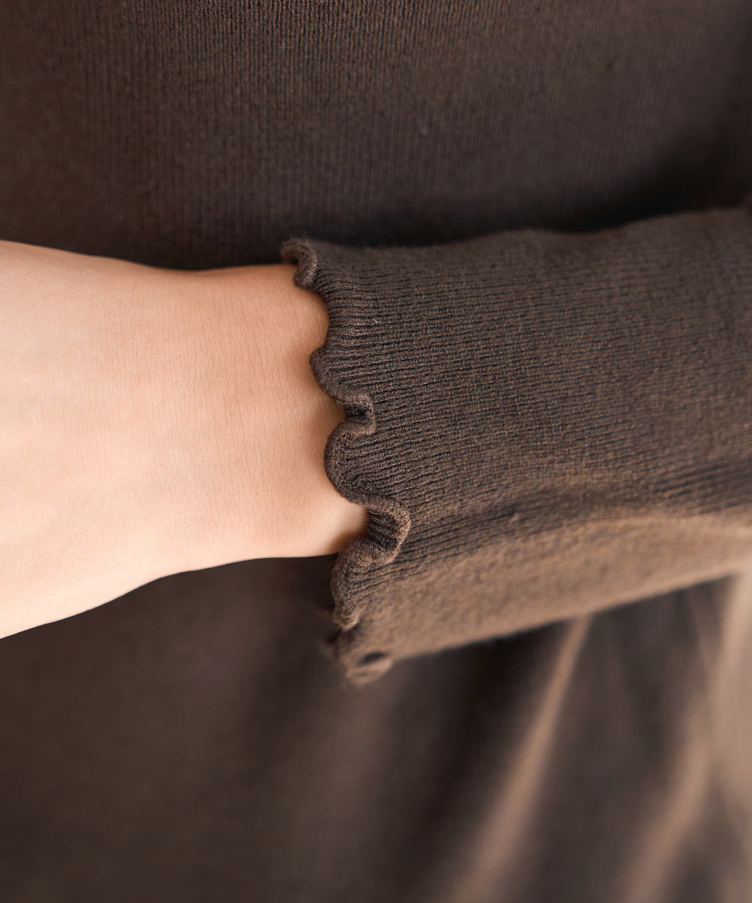 STYLE DELI「端っこメロウなめらかトップス」|ニット・セーター|