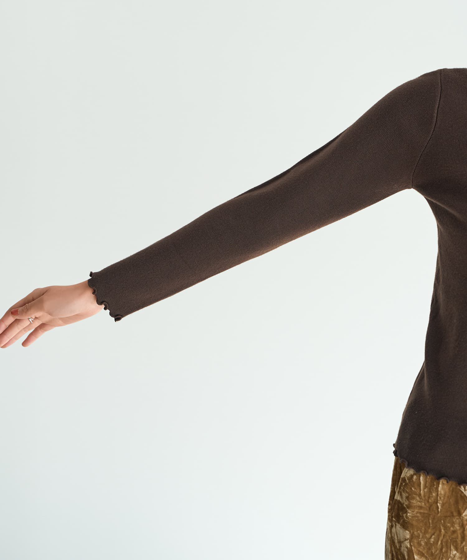 STYLE DELI「端っこメロウなめらかトップス」|ニット・セーター|