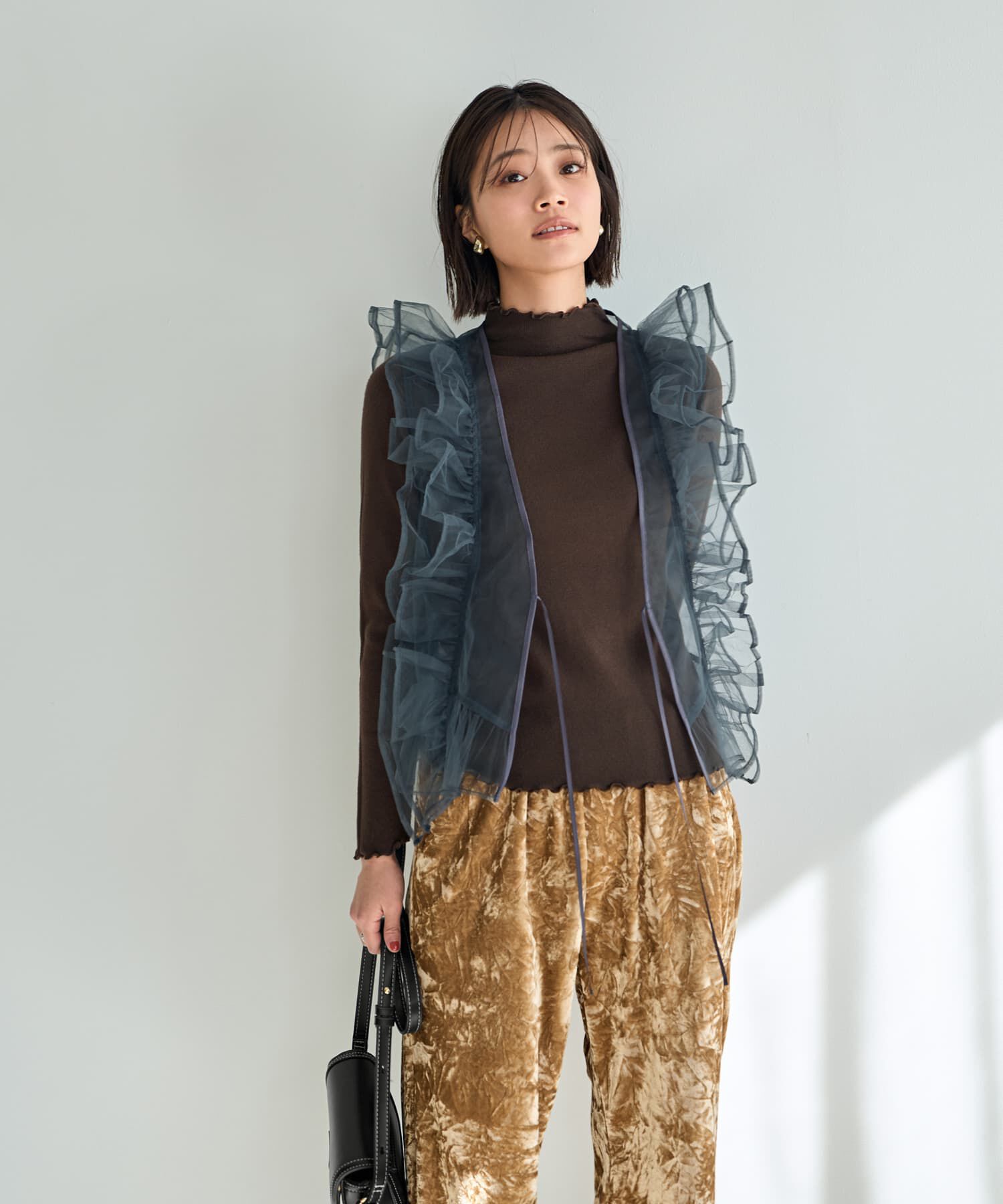 STYLE DELI「端っこメロウなめらかトップス」|ニット・セーター|