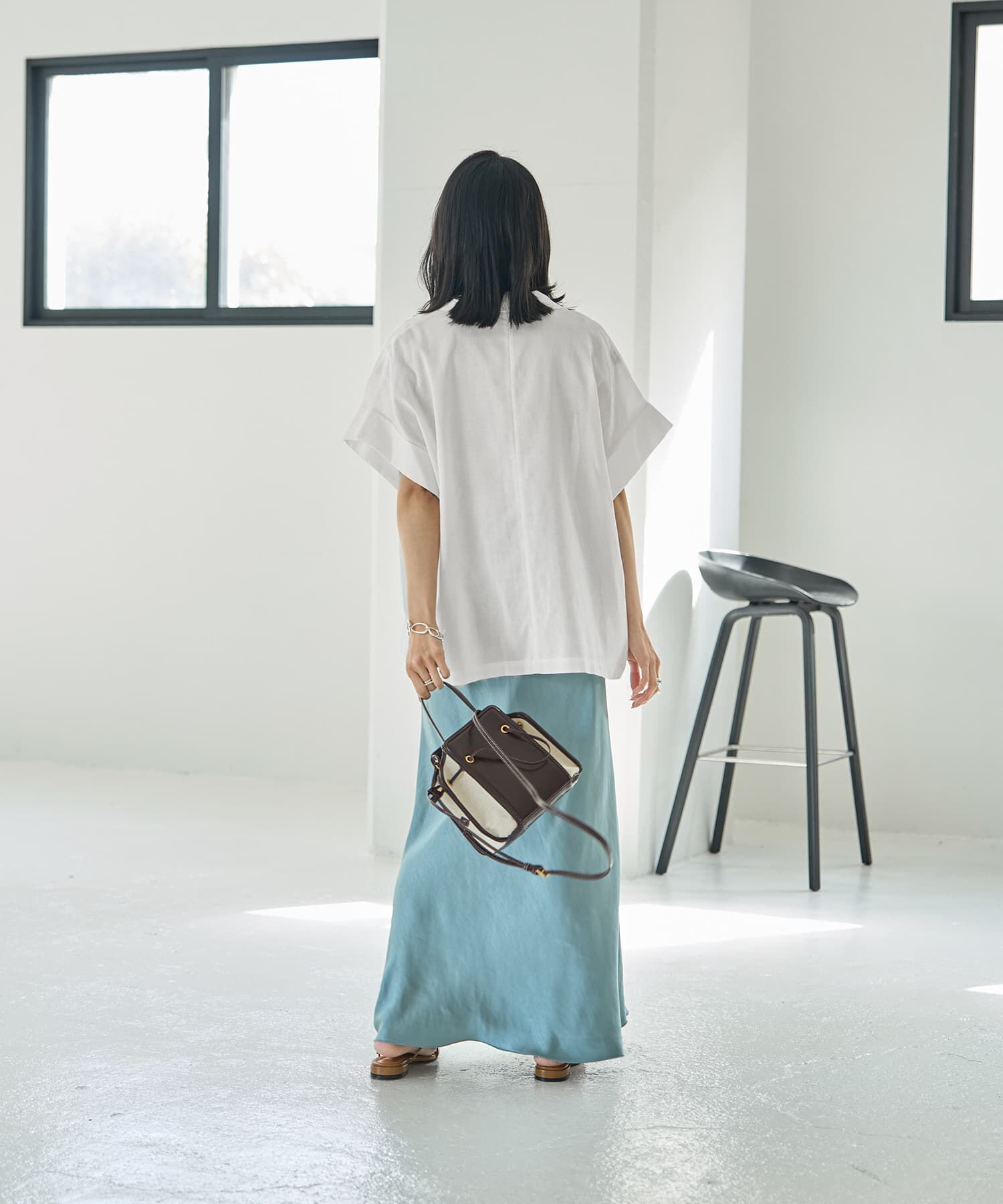 STYLE DELI「【LUXE】シャリ感シアーBIGスリーブジャケット」|その他|