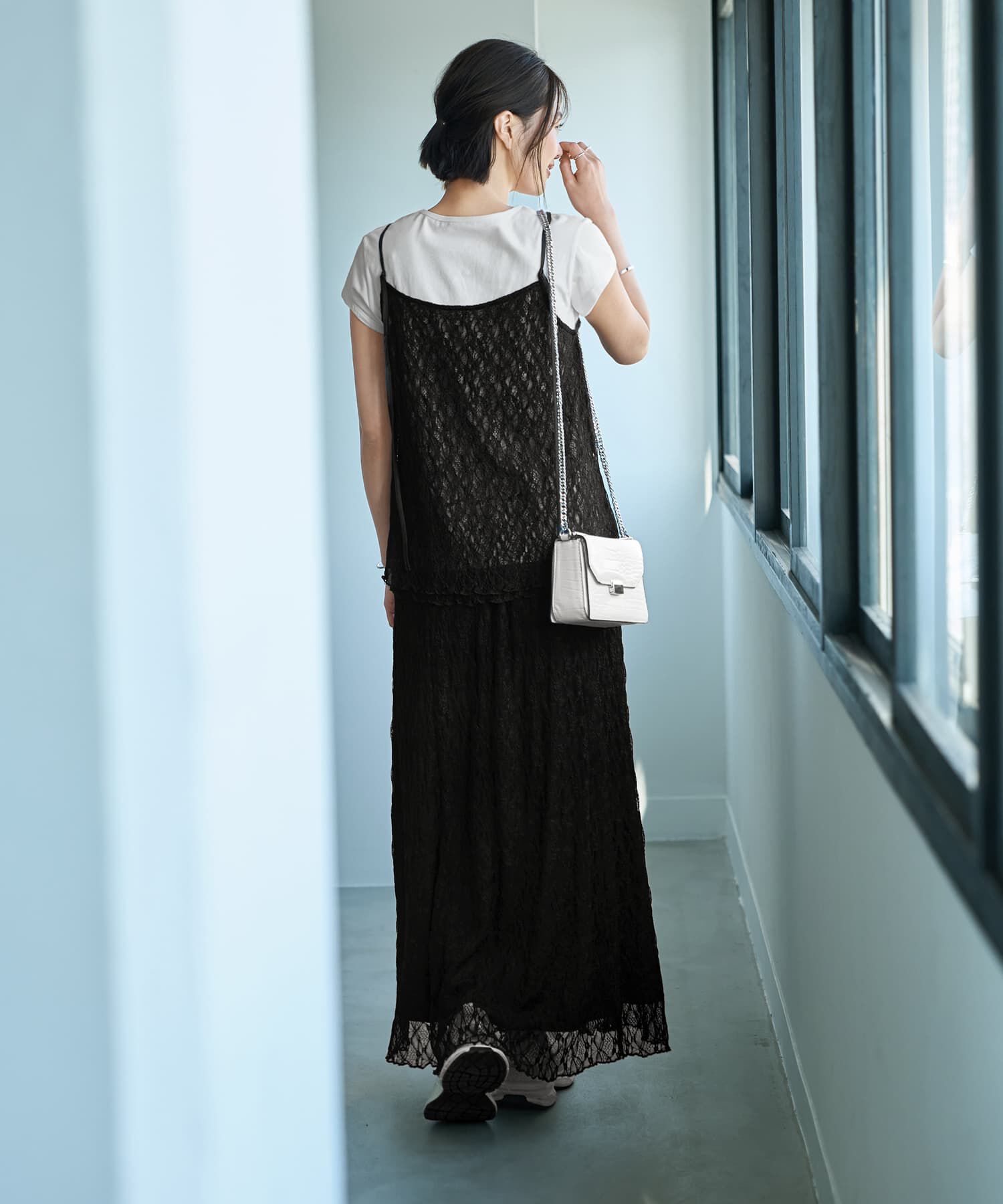 STYLE DELI「外せる2wayレーススカート」|スカート|