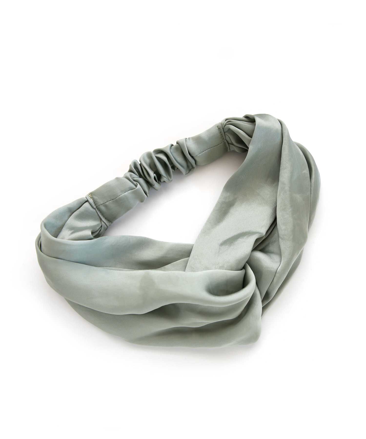 colleca la「サテンヘアターバン」|ヘアバンド|