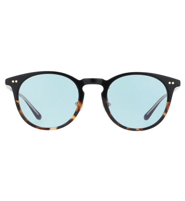  「ボストン型 サングラス | カラーレンズ 鼻パッド 紫外線防止 UVカット ユニセックス」|サングラス|