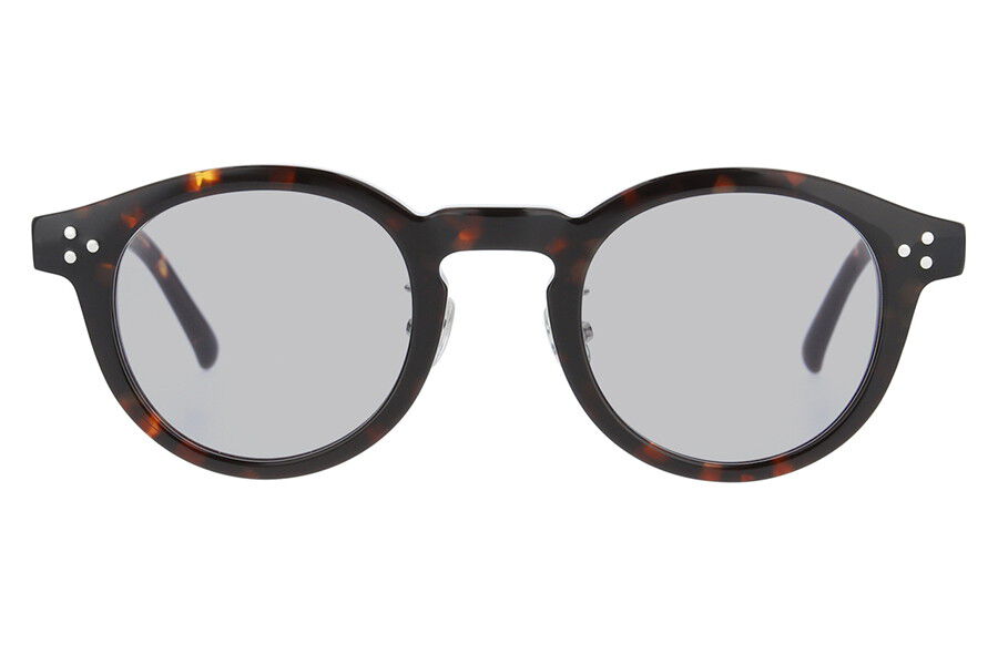  「【WEB限定】ボストン型 サングラス｜黒縁フレーム｜クリアフレーム｜紫外線対策」|サングラス|