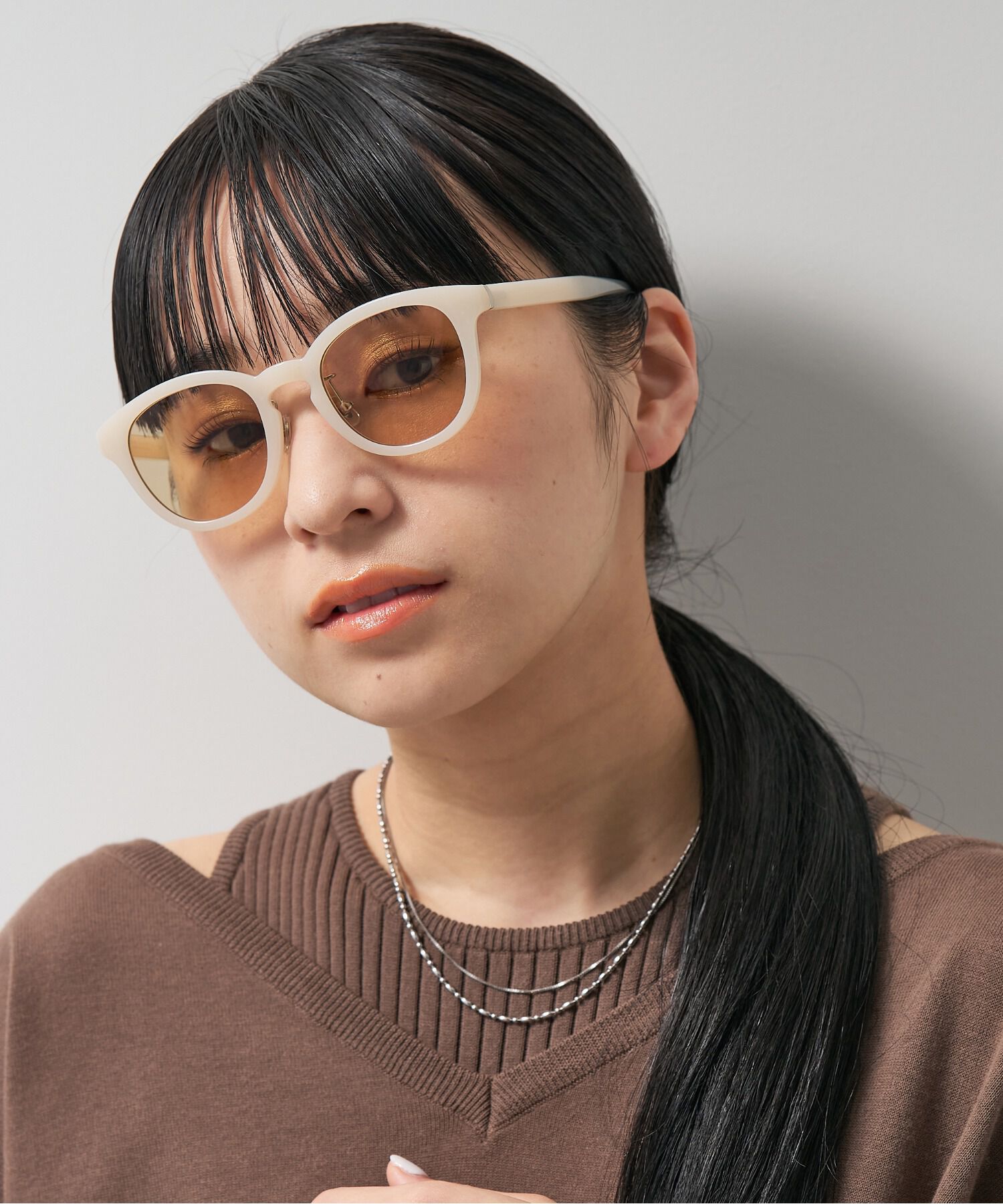  「ボストン型 調光サングラス｜紫外線対策｜レンズの色が変わるサングラス｜Zoff | UNITED ARROWS Wellness」|サングラス|