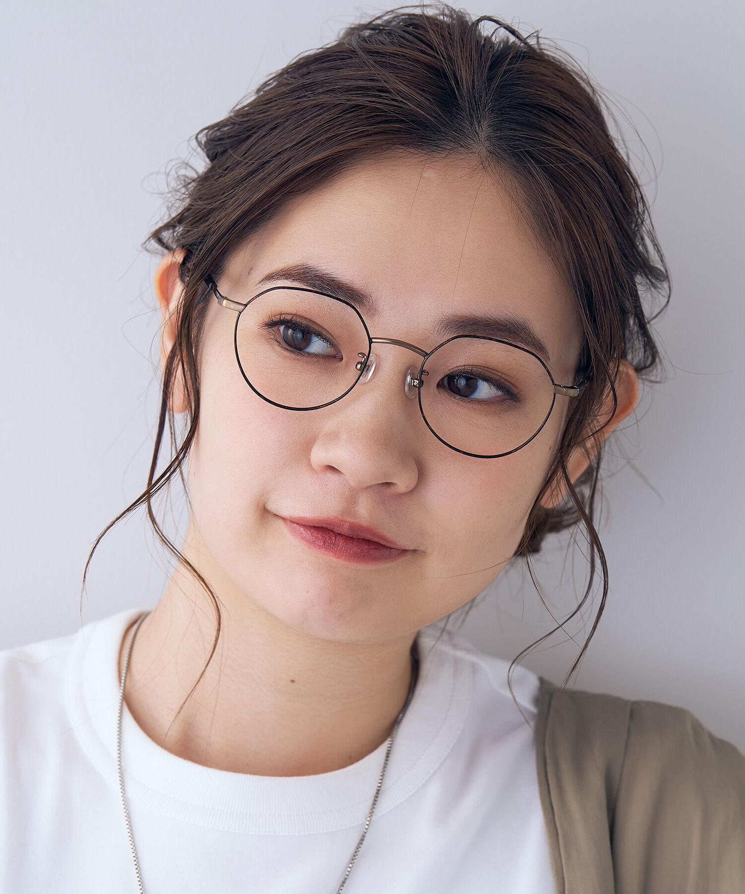  「ボストン型 メガネ｜ミニマルなデザインのボストンフレーム/ClassicMetal レンズ交換券付き」|メガネ|