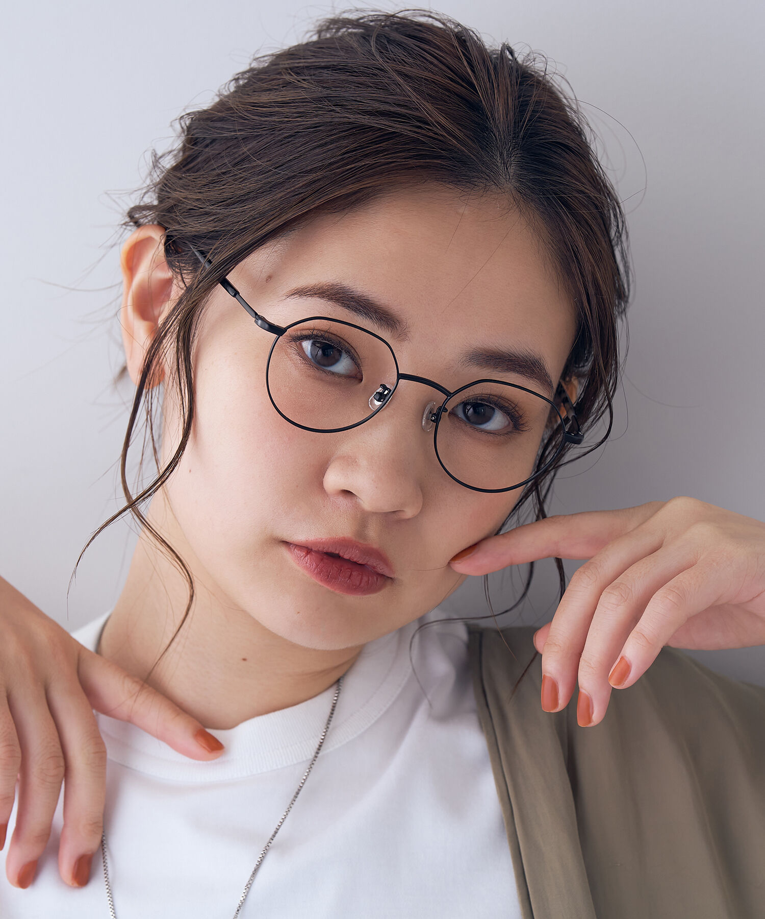  「ボストン型 メガネ｜ミニマルなデザインのボストンフレーム/ClassicMetal レンズ交換券付き」|メガネ|